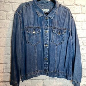 Coldwater Creek Tencel Denim Jacket